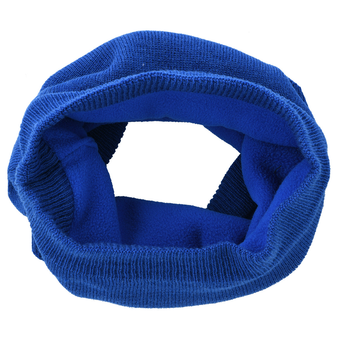 Ronde sjaal met fleecevoering voor kinderen