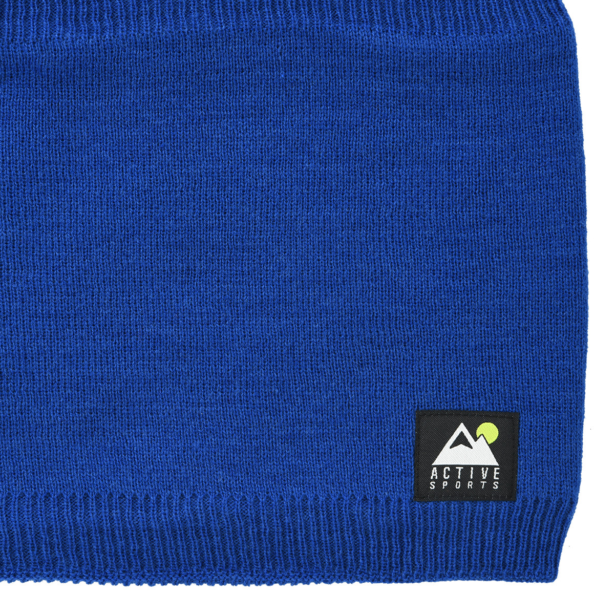 Ronde sjaal met fleecevoering voor kinderen