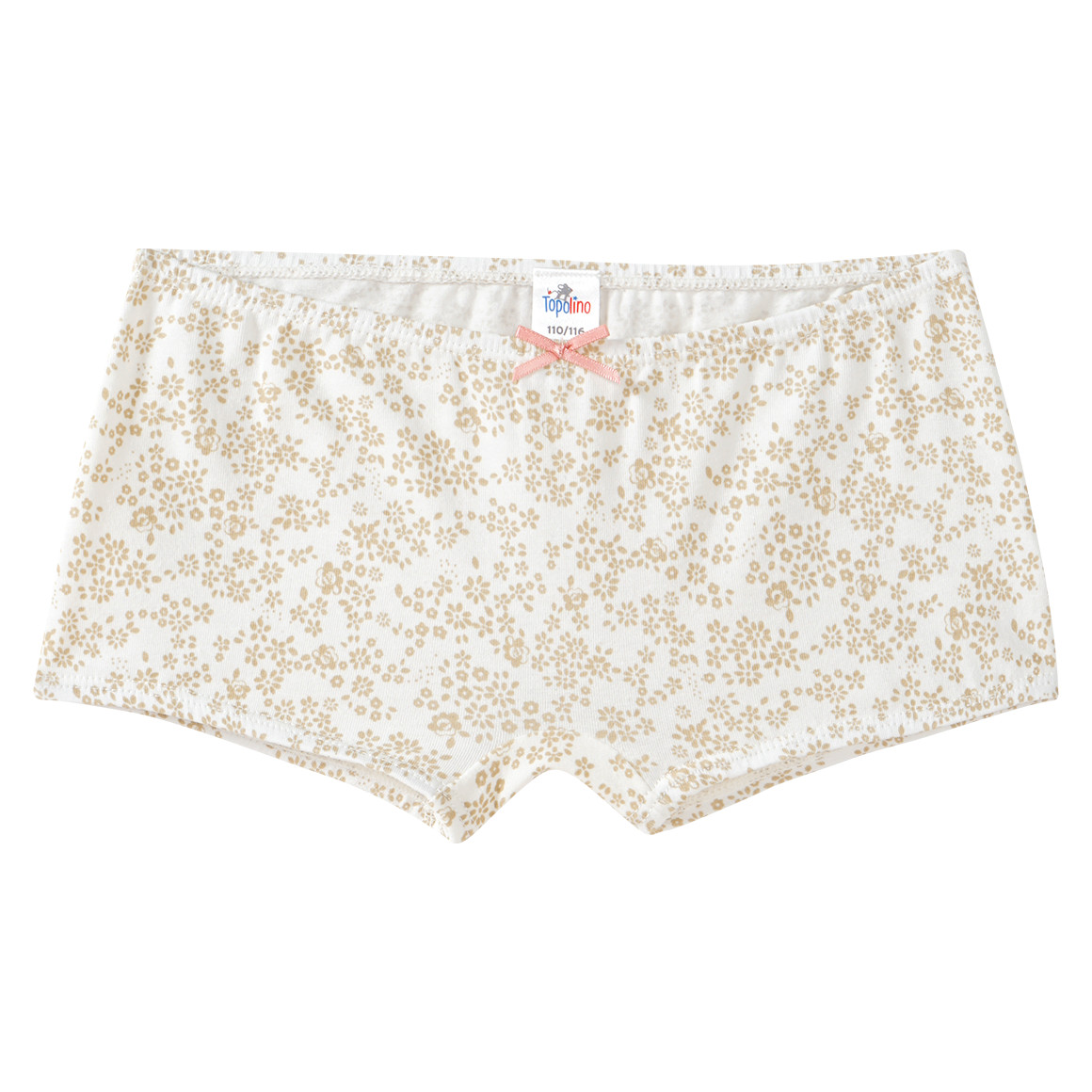 3 meisjes slips met all-over bloemen