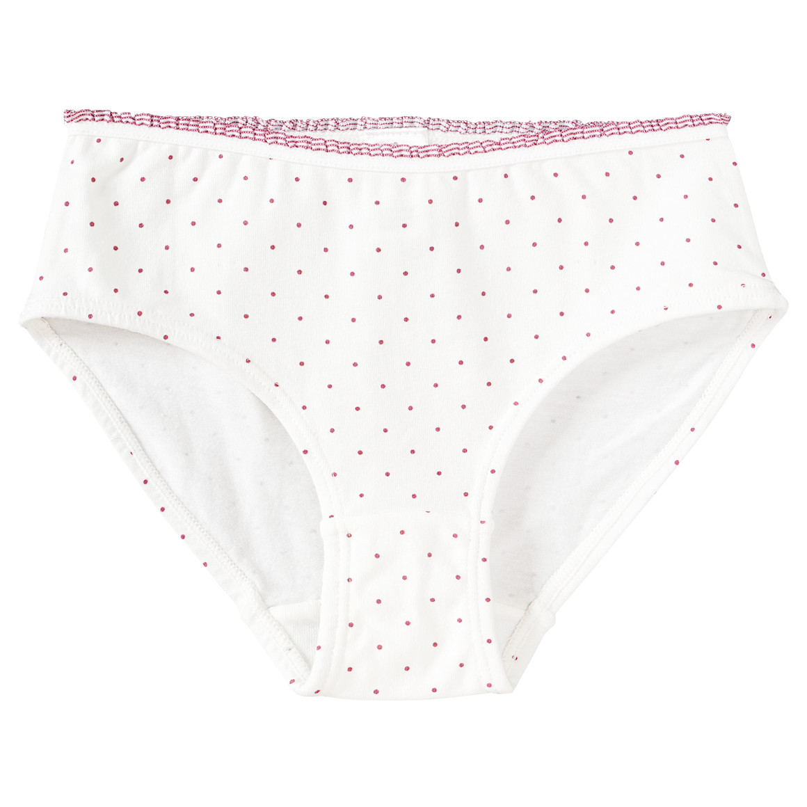 3 Mädchen Slips mit Punkten