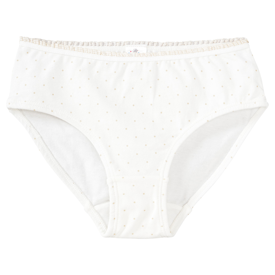 3 Mädchen Slips mit Punkten