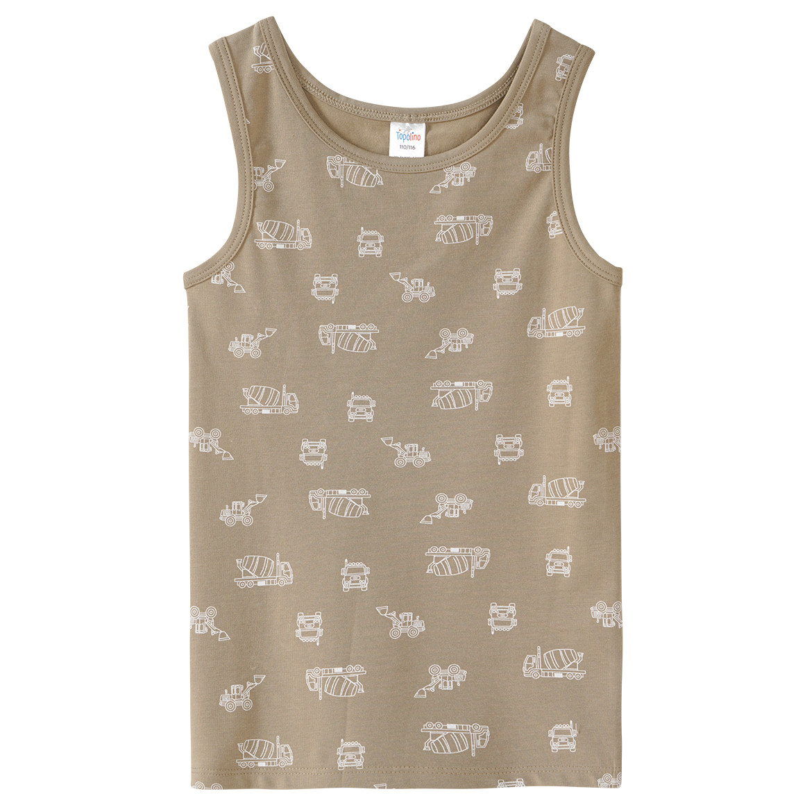 2 Jungen Unterhemden mit Bio-Baumwolle