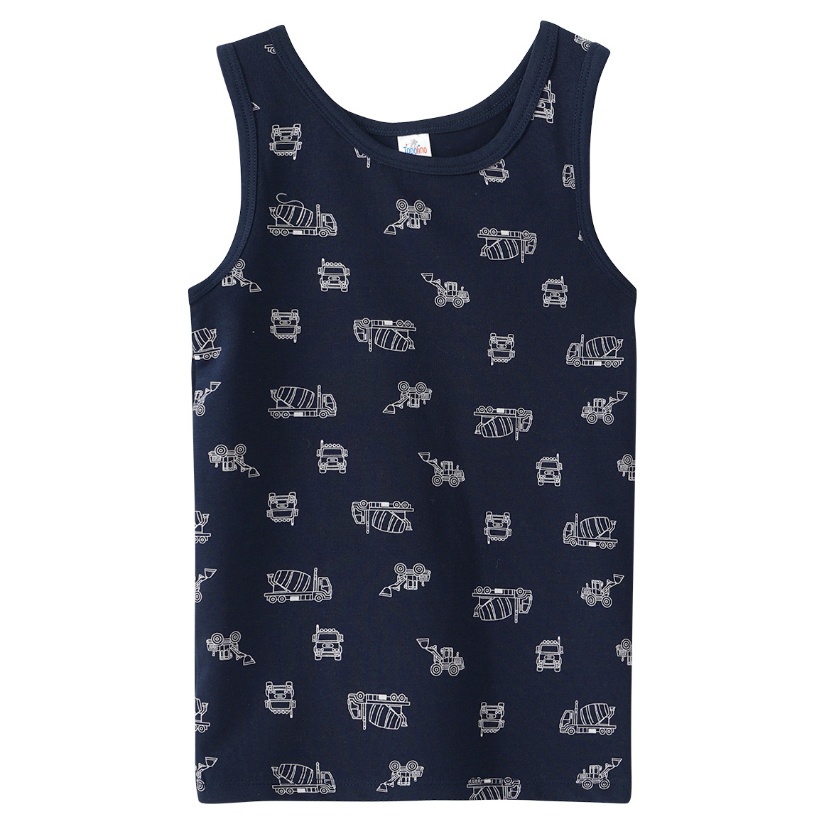 2 Jungen Unterhemden mit Bio-Baumwolle