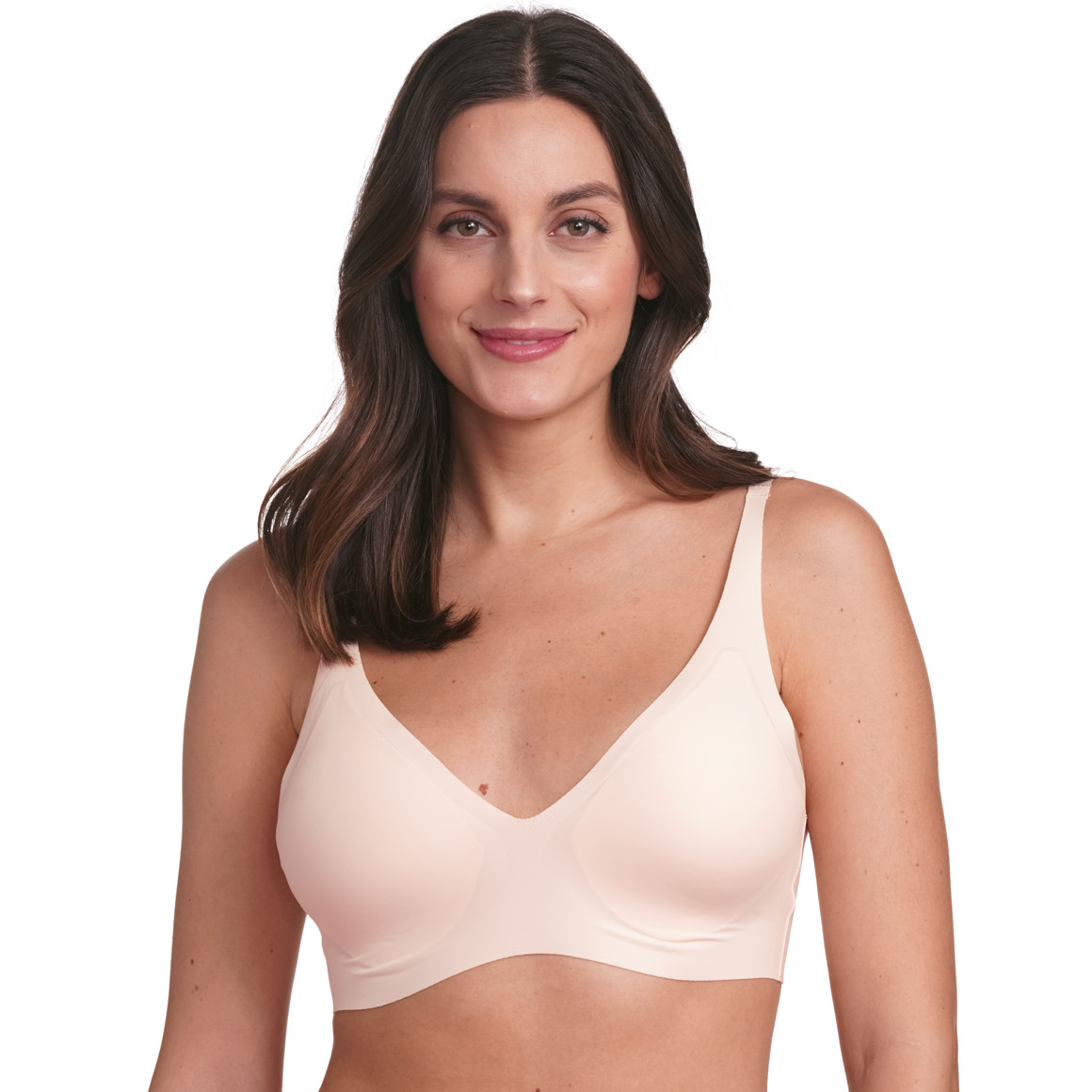 Seamless bustier voor dames van microvezel