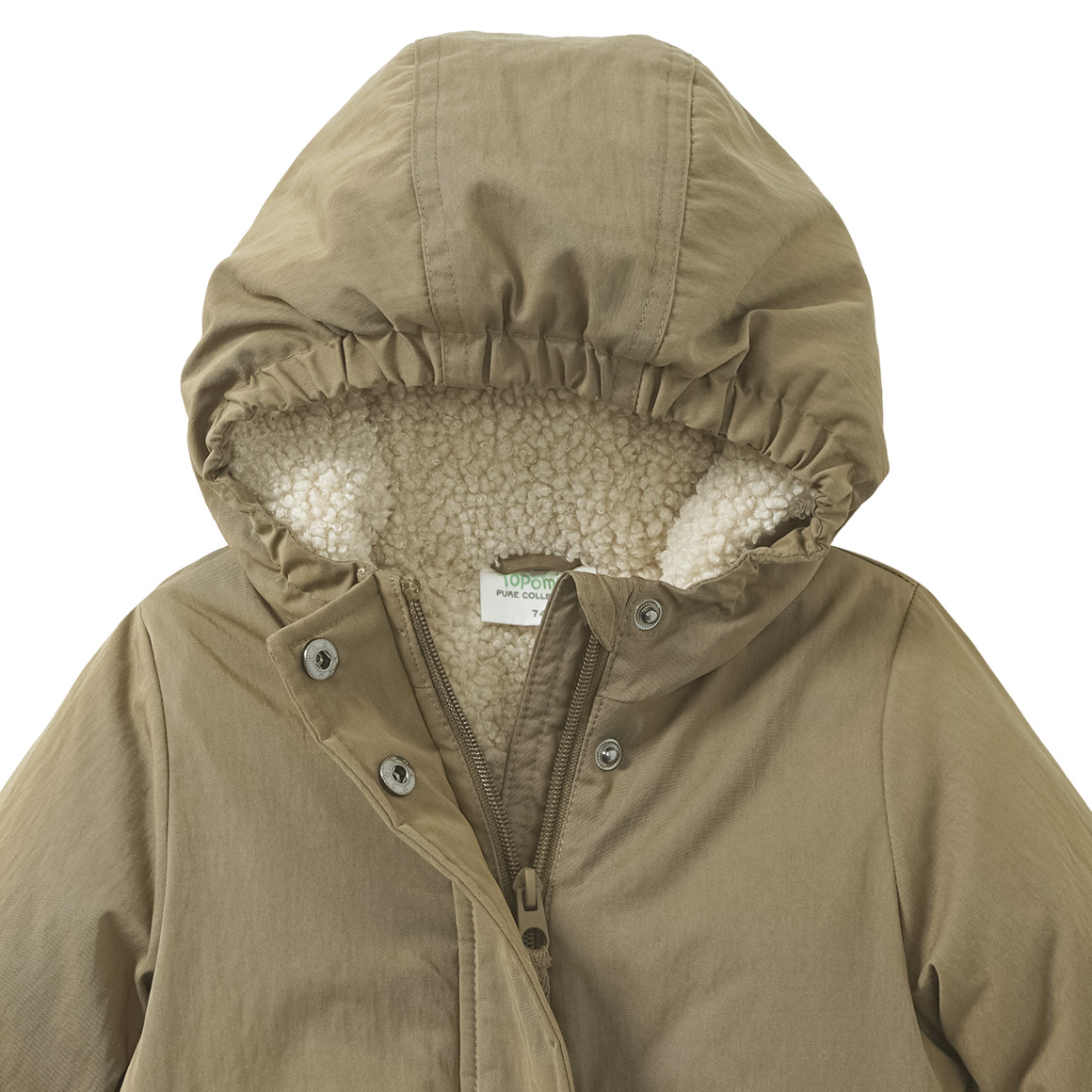 Baby Parka mit Plüschfutter