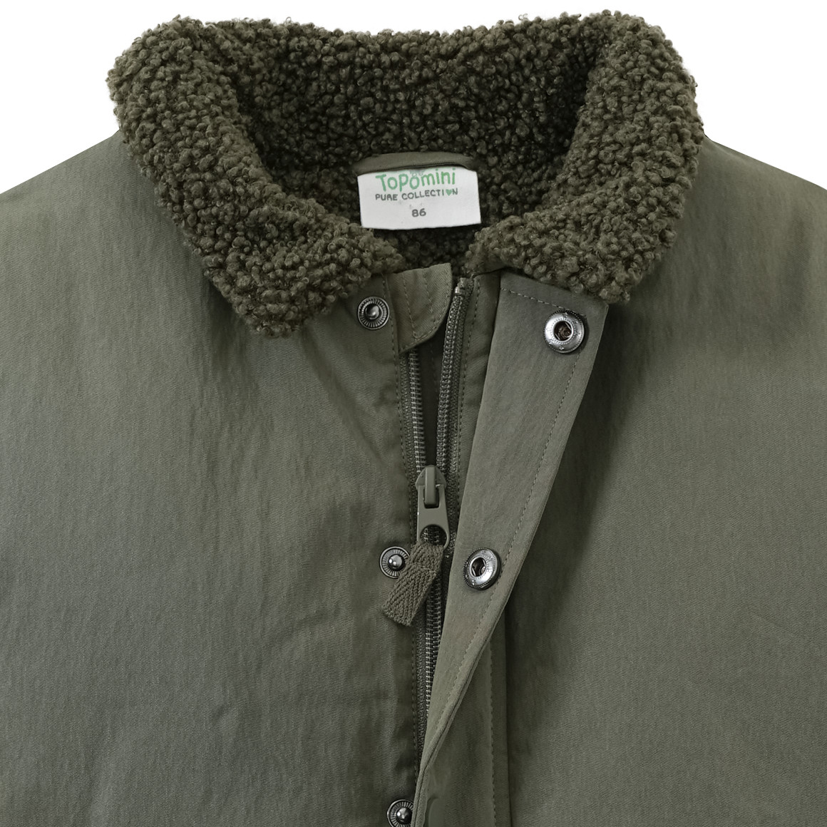 Baby Winterjacke mit Plüschfutter