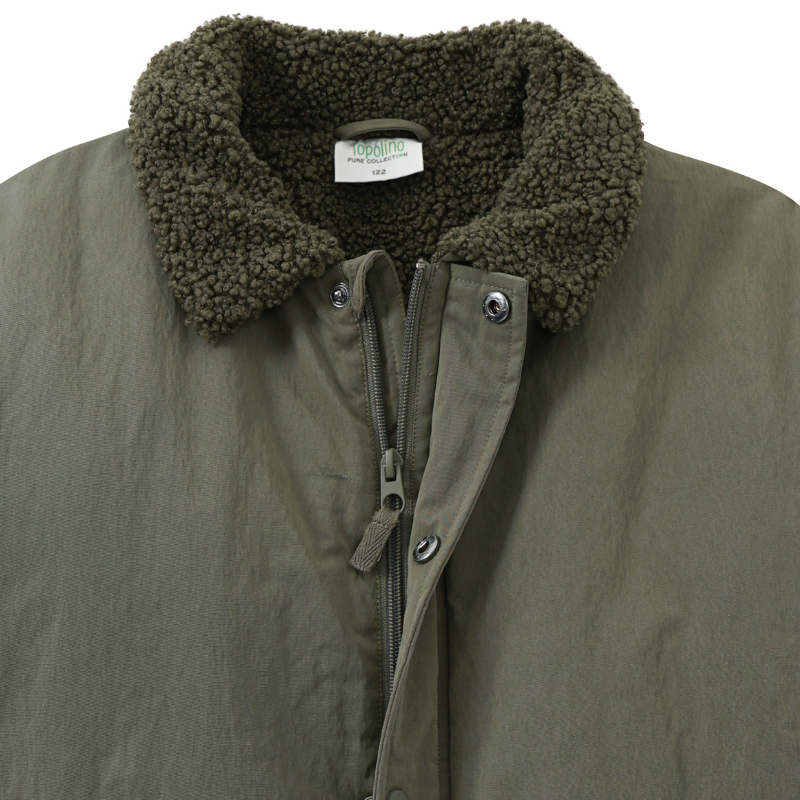 Winterjas voor jongens met pluche voering