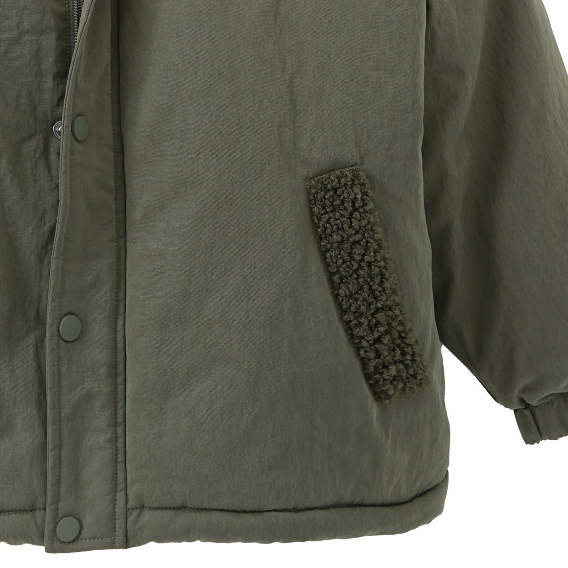 Winterjas voor jongens met pluche voering