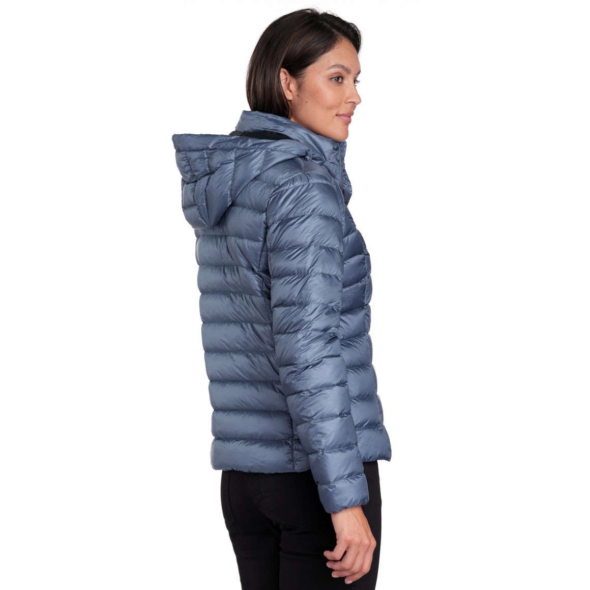 Damen Soft-Daunenjacke mit Kapuze