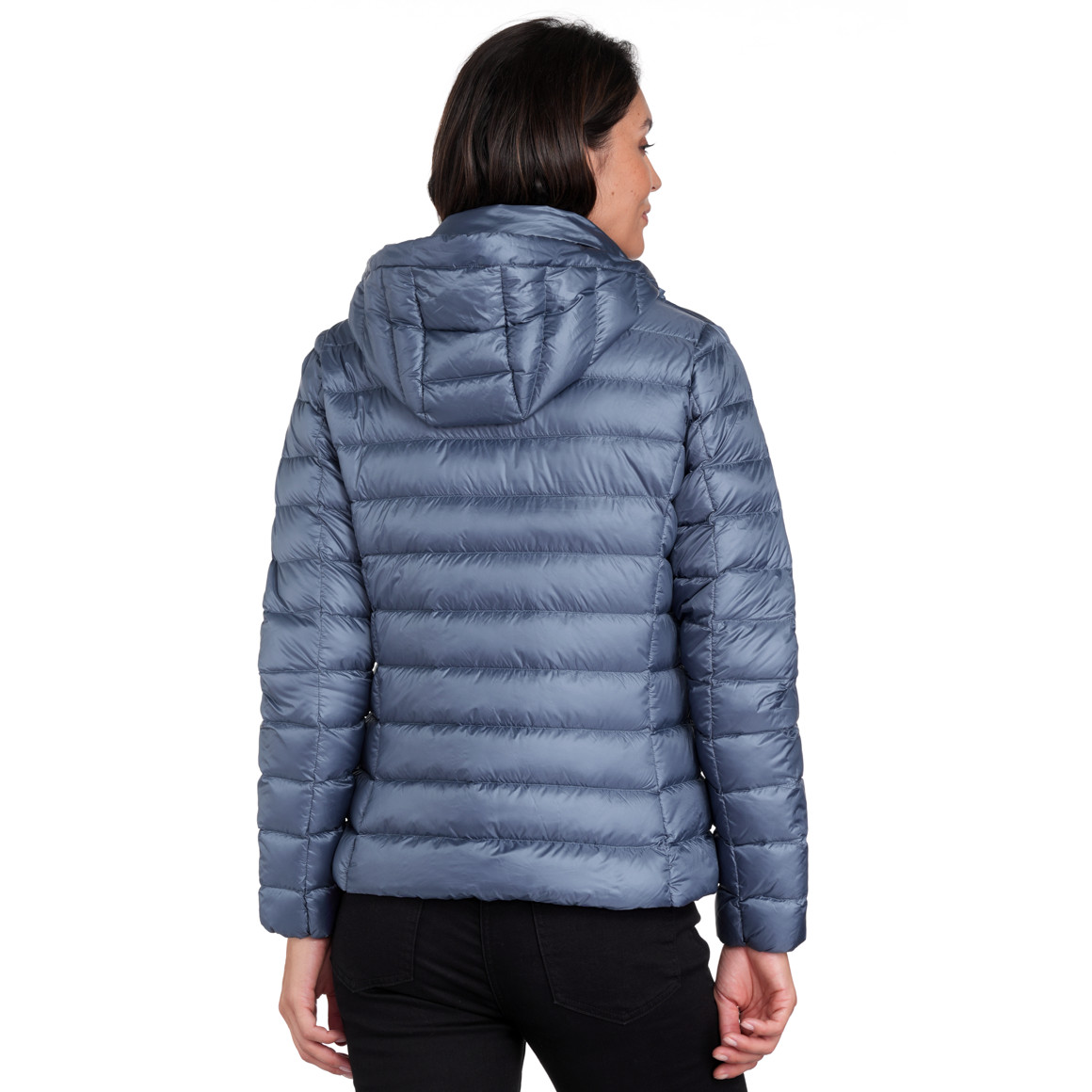 Damen Soft-Daunenjacke mit Kapuze
