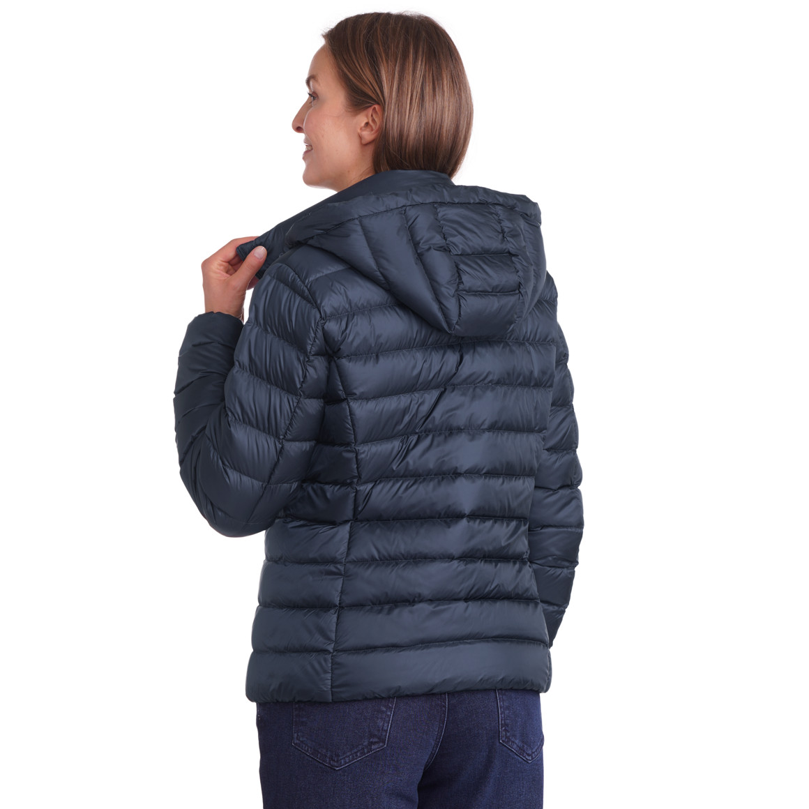 Damen Soft-Daunenjacke mit Kapuze