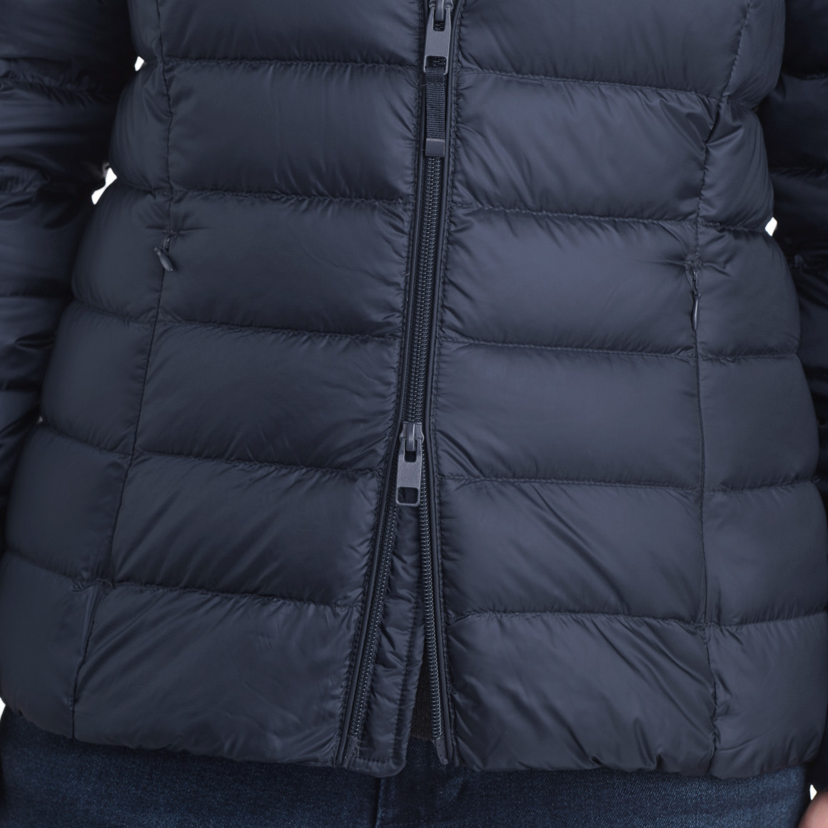 Damen Soft-Daunenjacke mit Kapuze