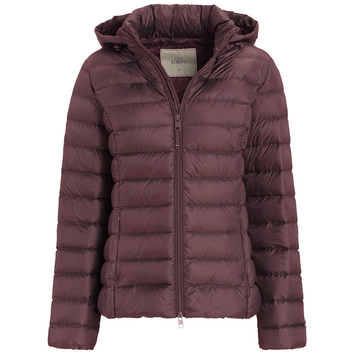 Damen Soft-Daunenjacke mit Kapuze