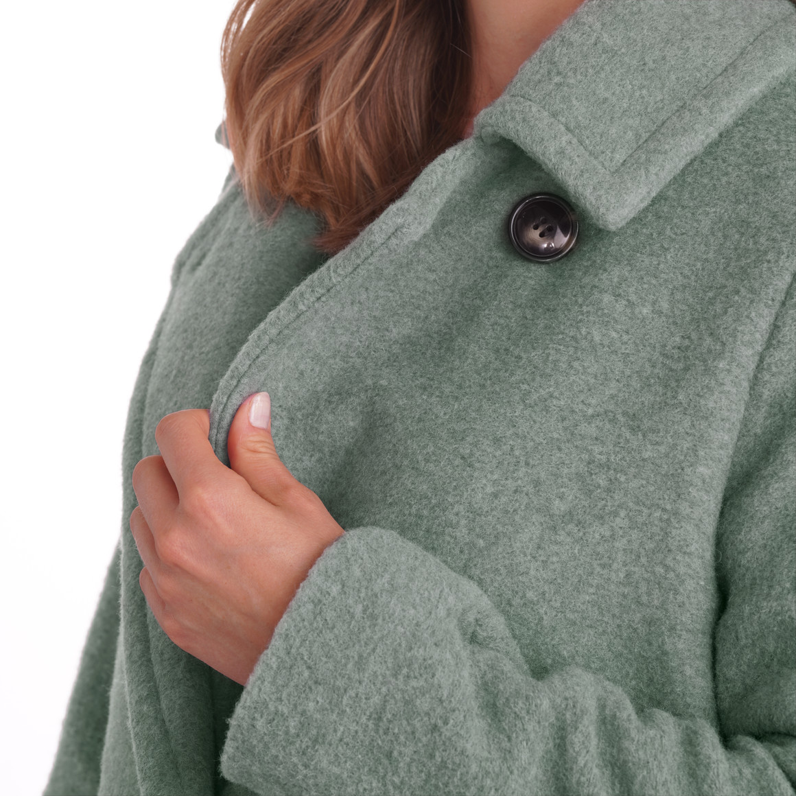 Damen Mantel mit Woll-Anteil