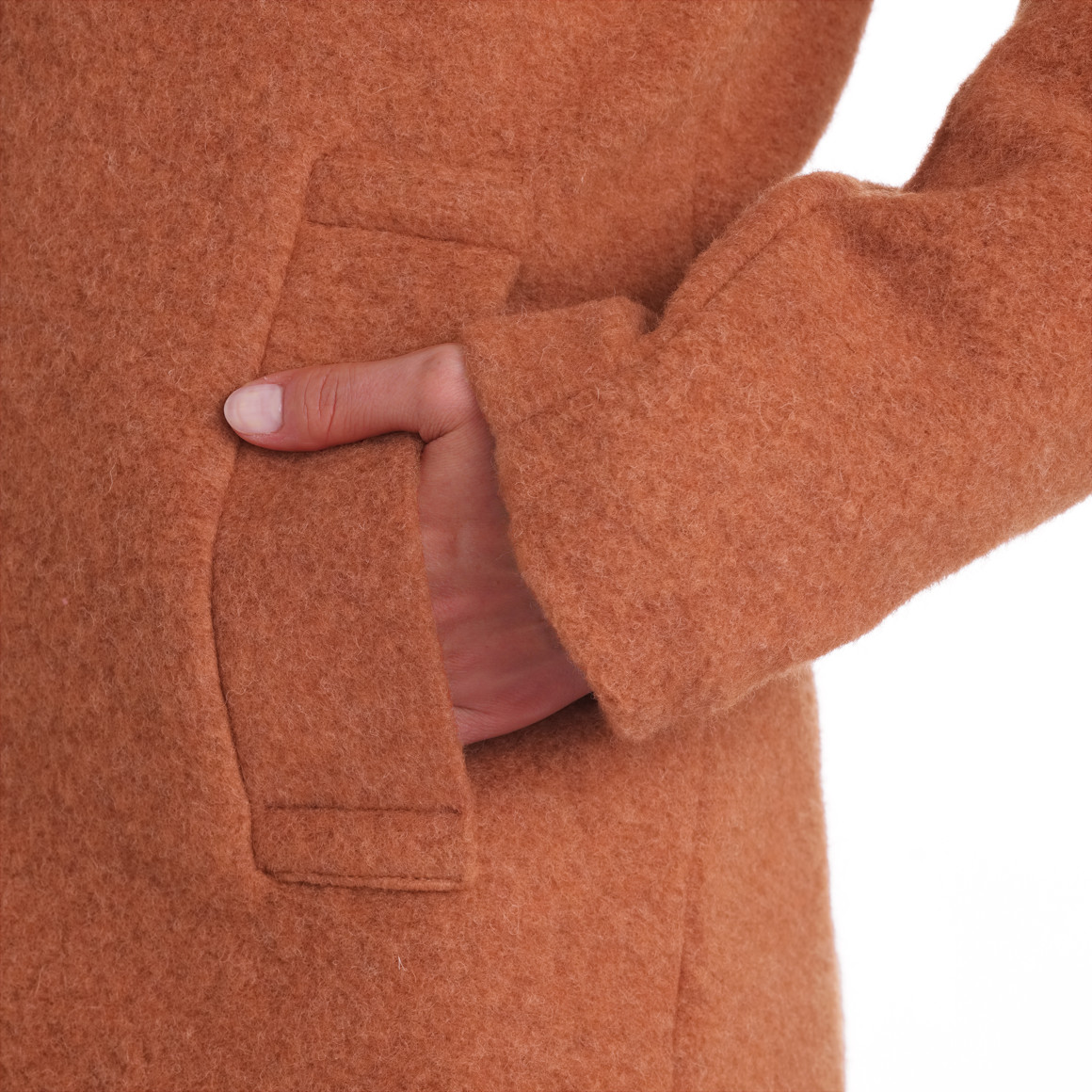 Damen Mantel mit Woll-Anteil