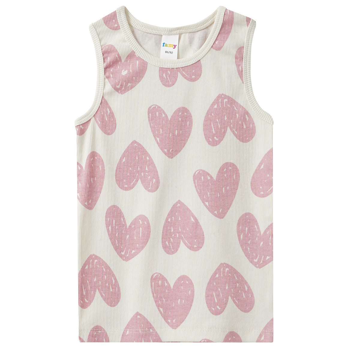 3 babyvestjes met geribbelde structuur