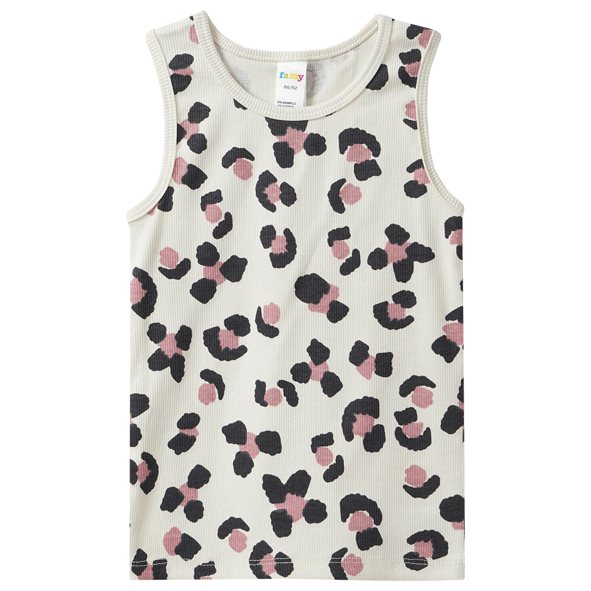 3 babyvestjes met geribbelde structuur