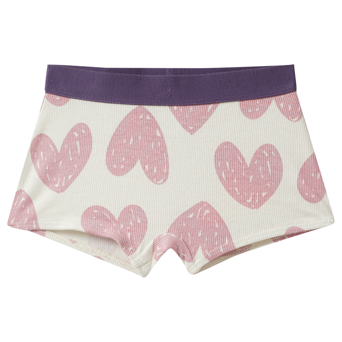 3 meisjes slips met geribde structuur