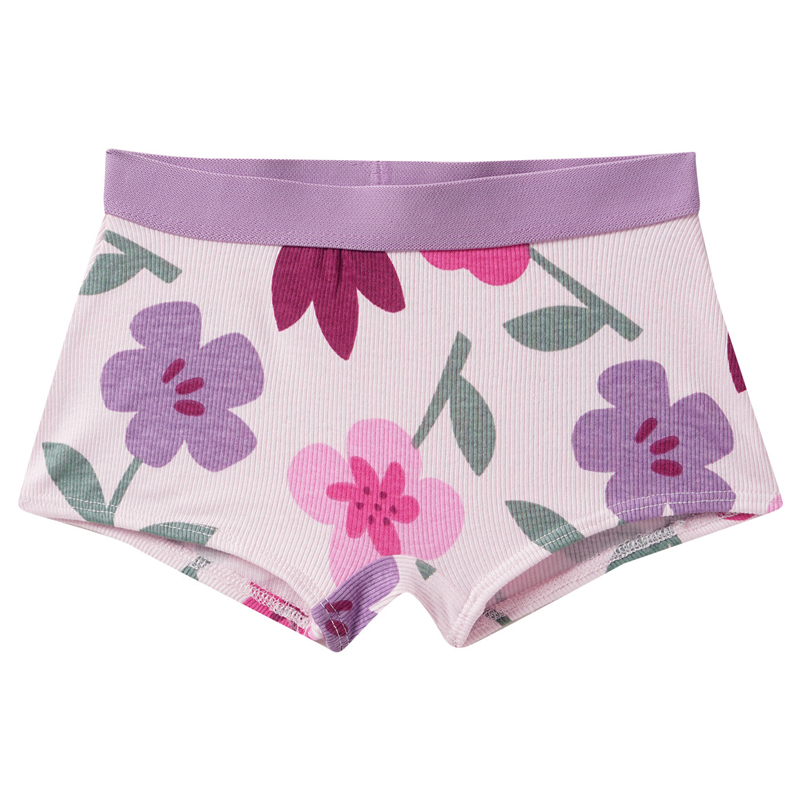 3 meisjes slips met geribde structuur