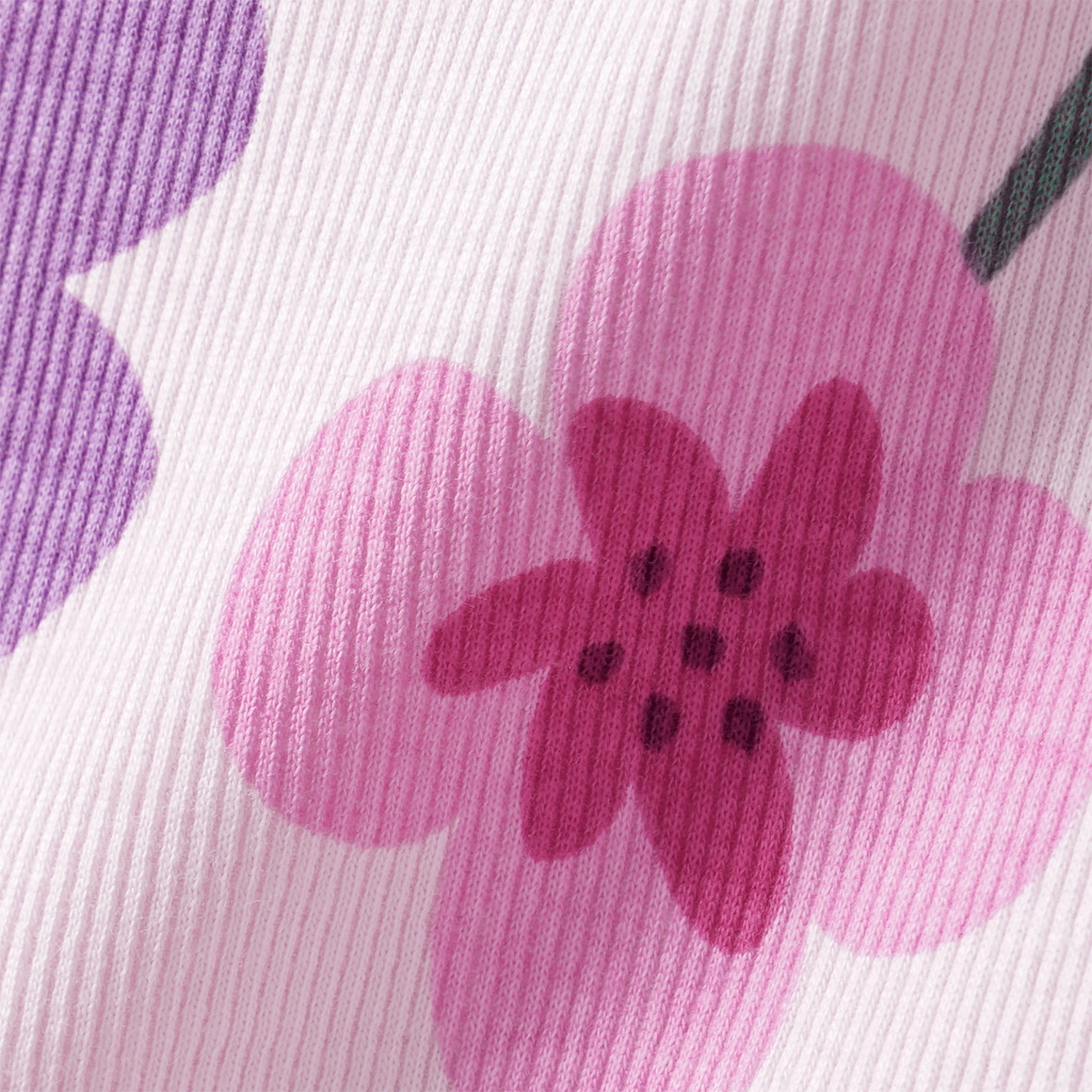 3 meisjesvesten met geribbelde structuur