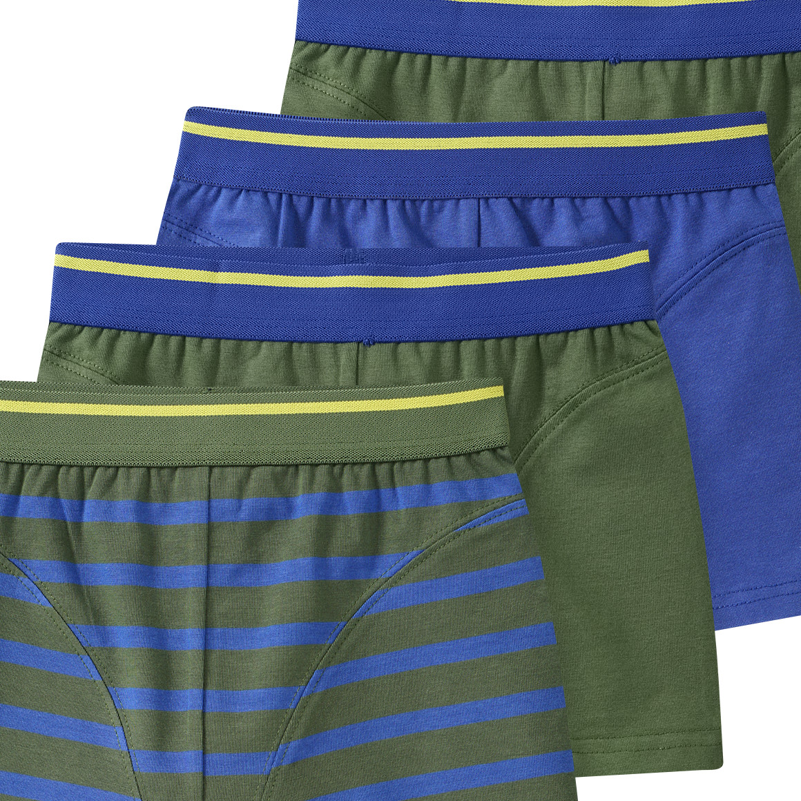 3 meisjesonderhemden met biologisch katoen