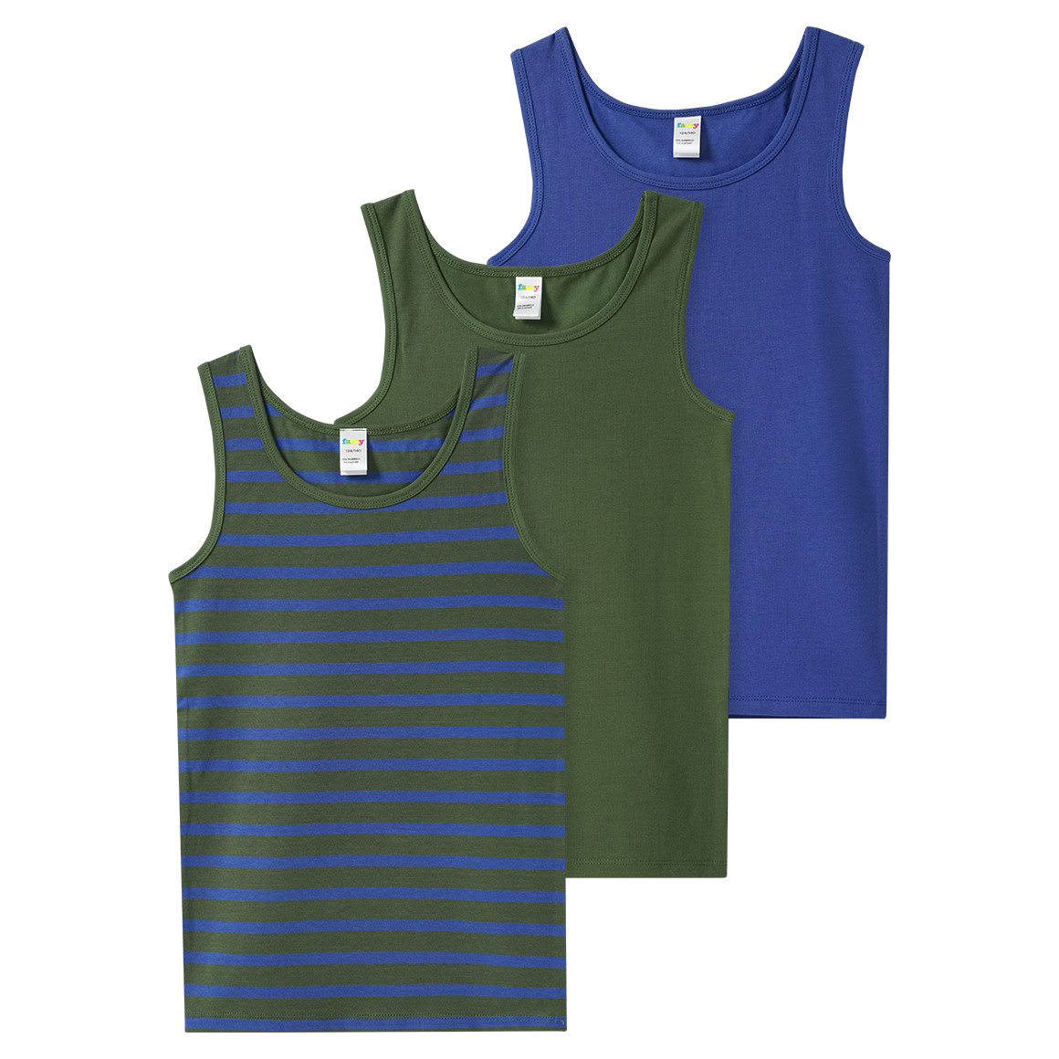 3 jongensvesten in verschillende designs