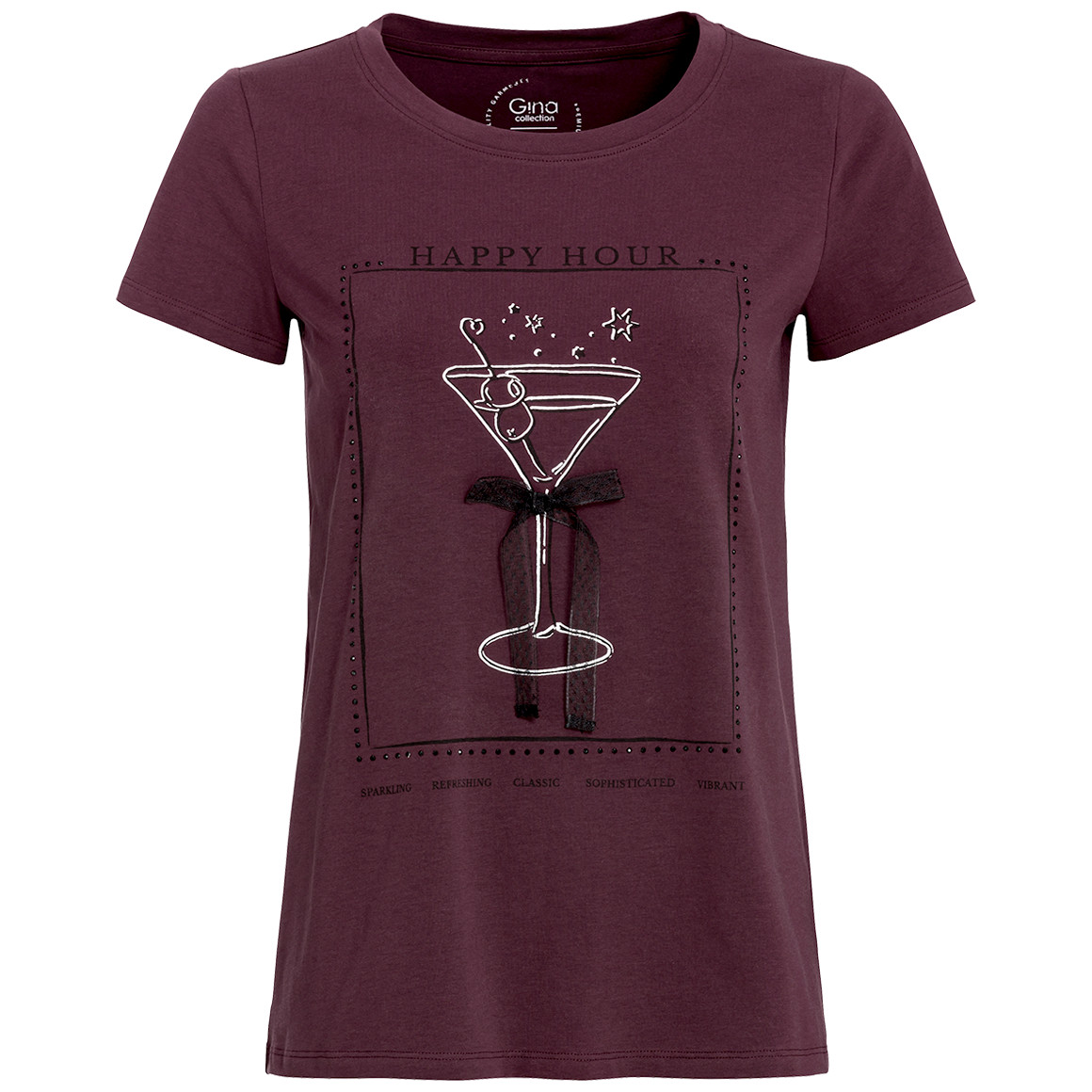 Dames-T-shirt met biologisch katoen
