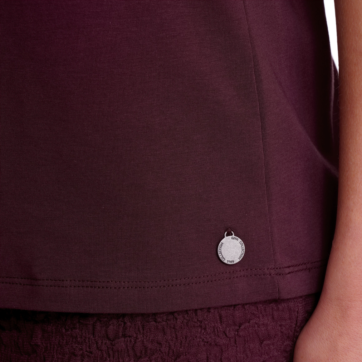 Dames-T-shirt met biologisch katoen