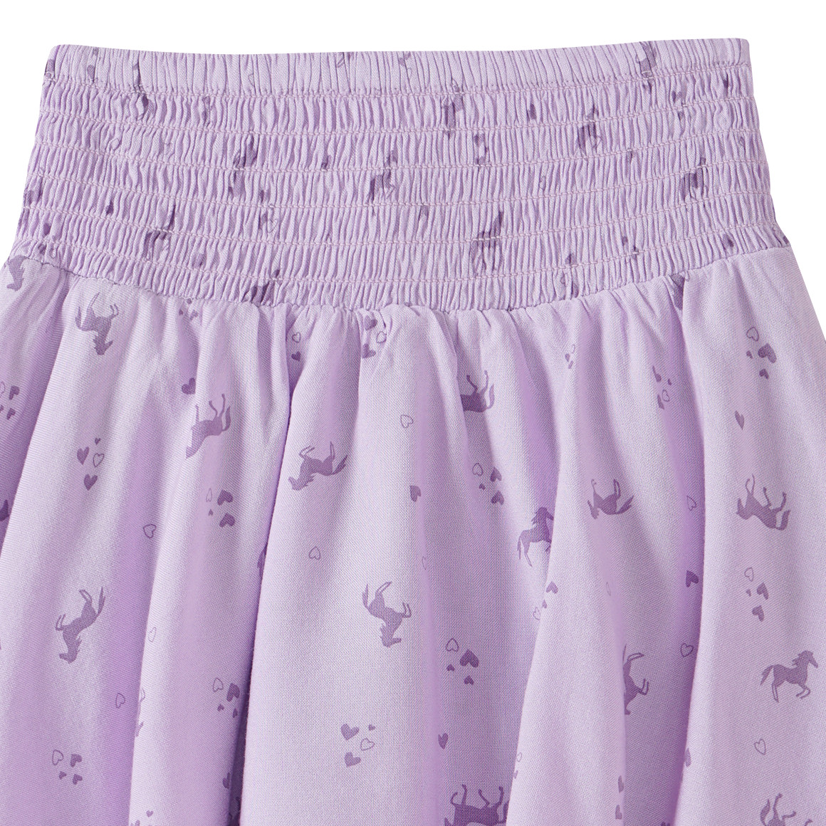 Mädchen Rock mit Pferde-Allover