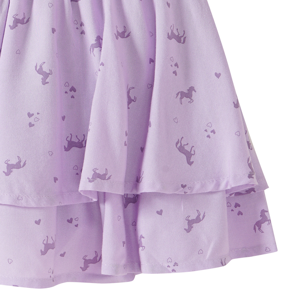 Mädchen Rock mit Pferde-Allover