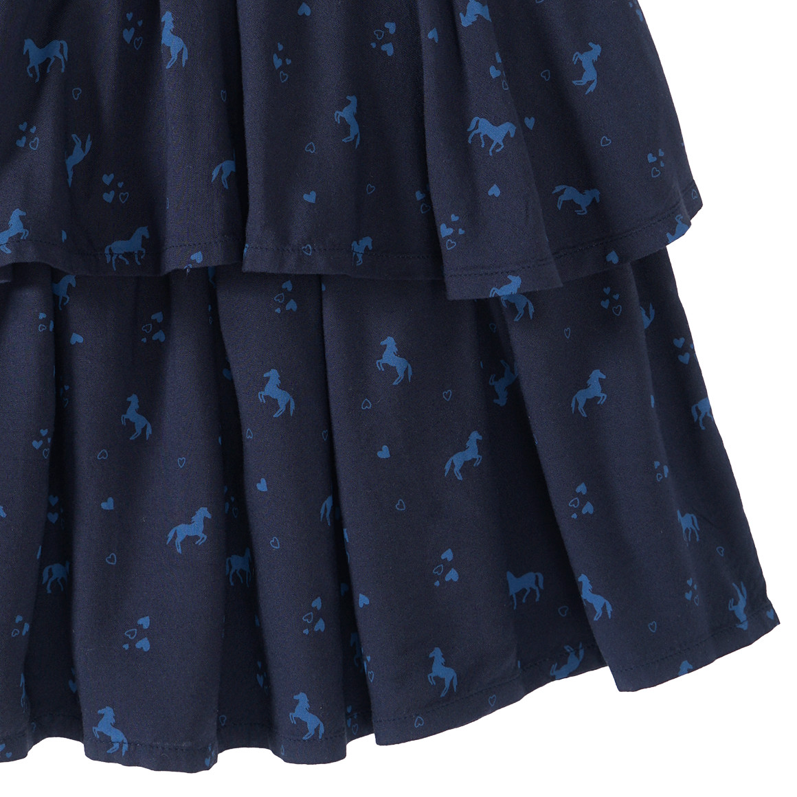 Mädchen Rock mit Pferde-Allover