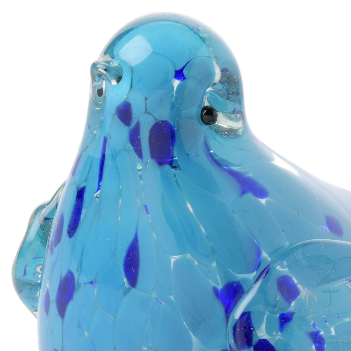 Decoratie glazen vogel