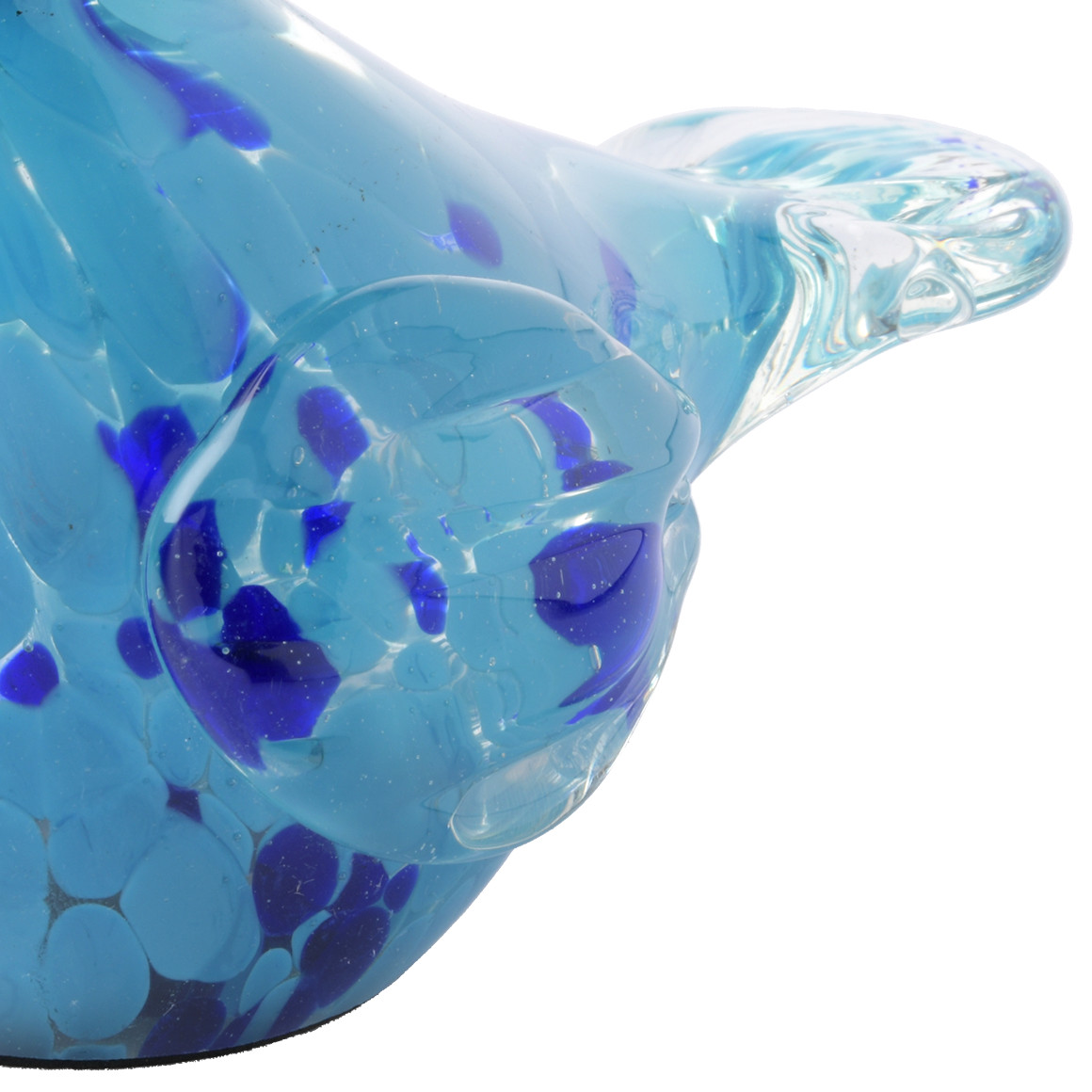 Decoratie glazen vogel