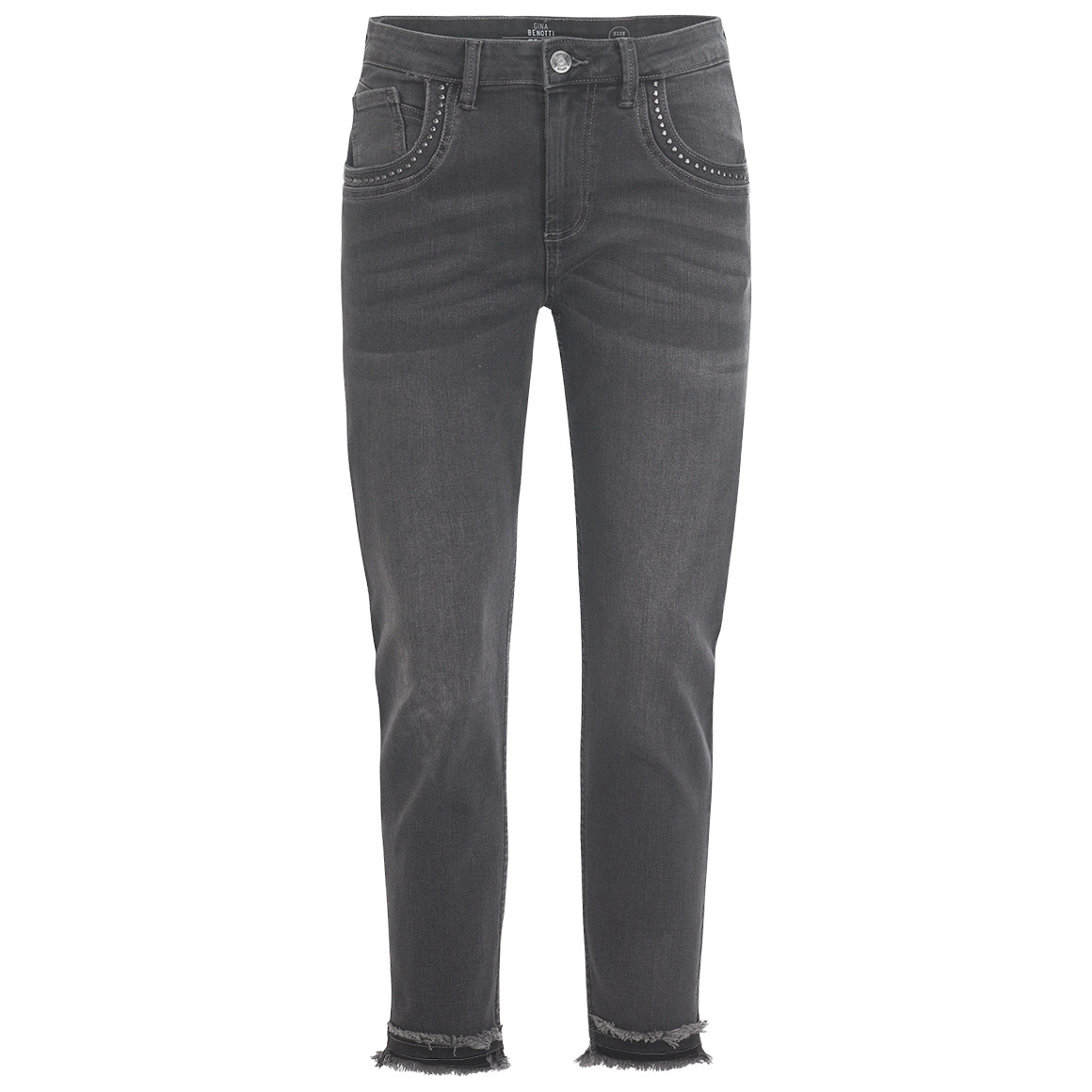 Dames jeans met klinknagels