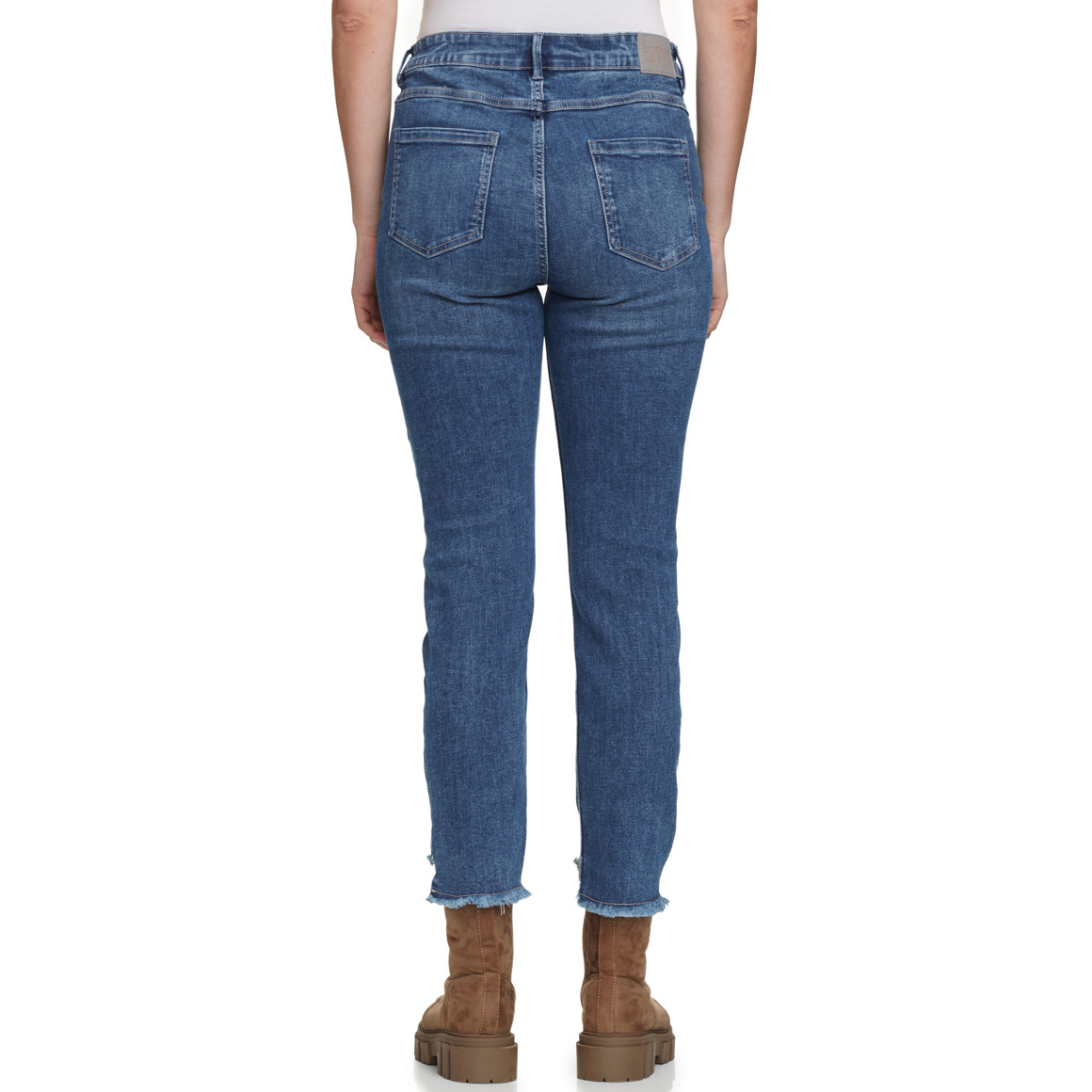 Dames jeans met klinknagels