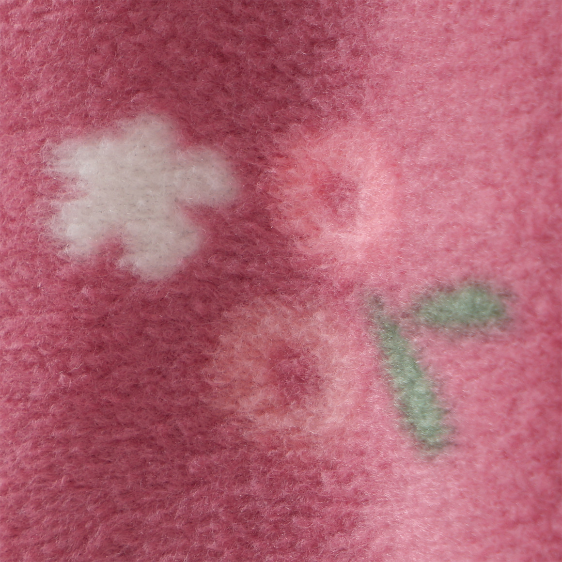 Baby Fleecejacke mit Blumen