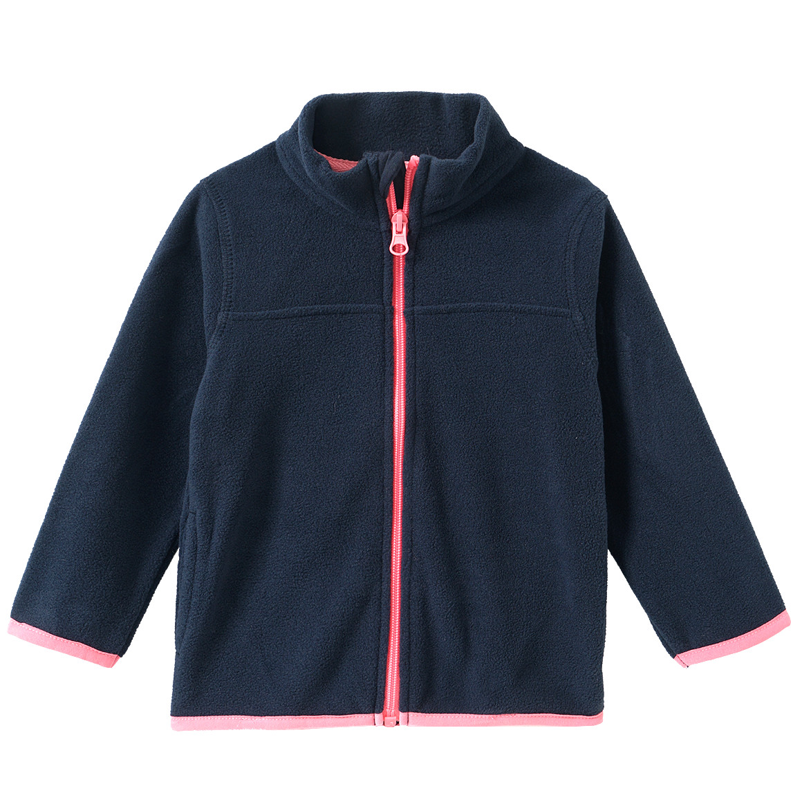 Baby Fleecejacke mit Stehkragen