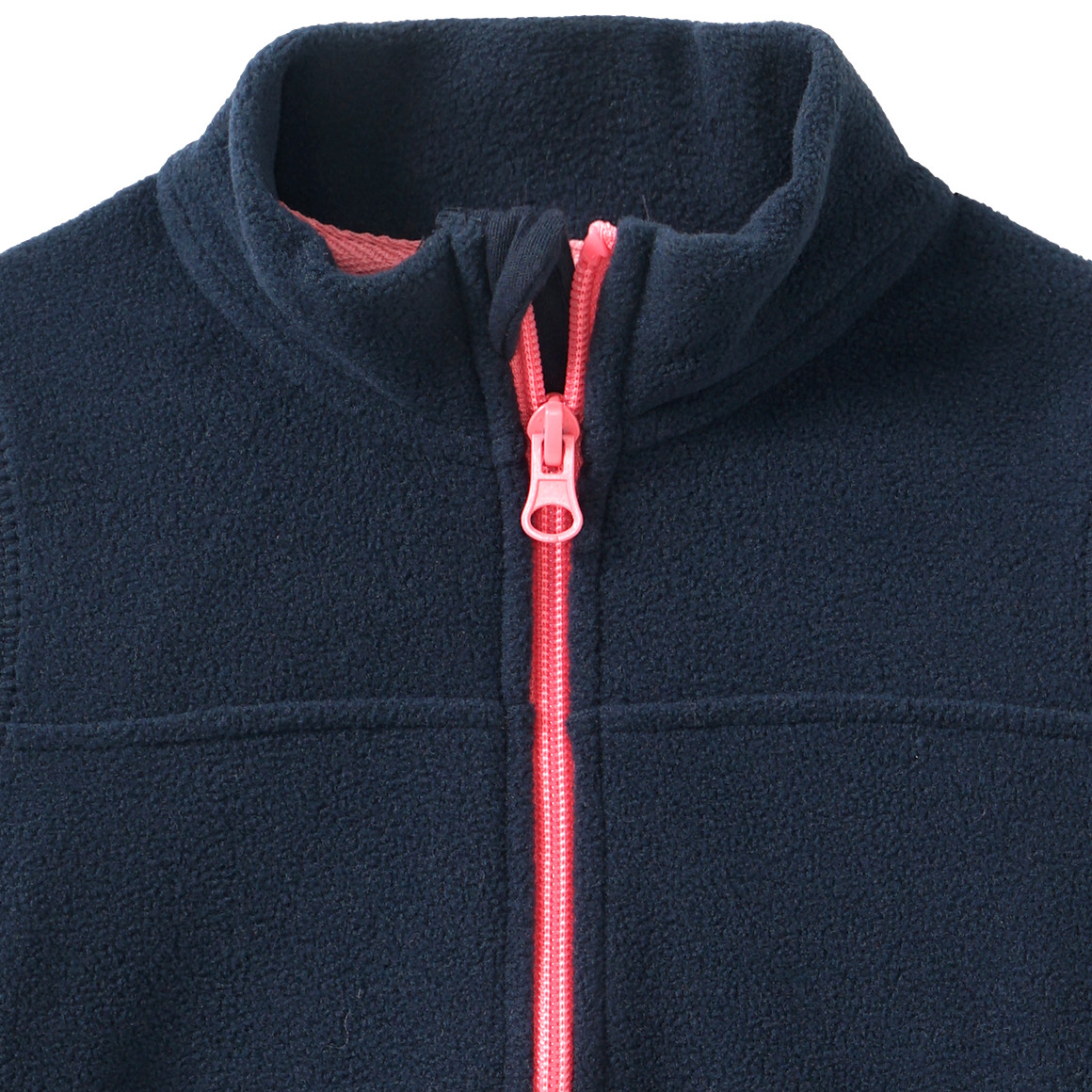 Baby Fleecejacke mit Stehkragen