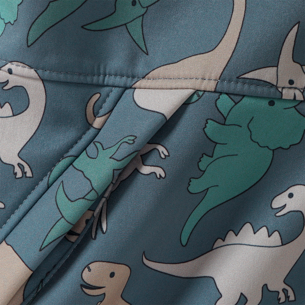 Baby Softshelljacke mit Dino-Print