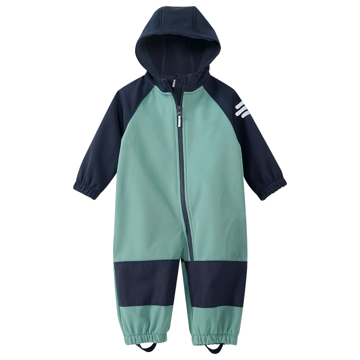 Baby Softshelloverall mit Fleece-Futter