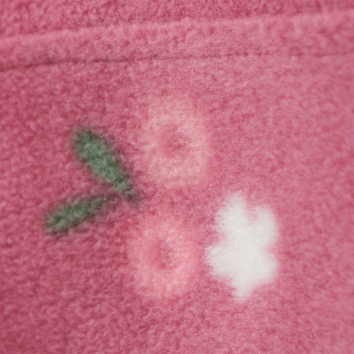 Fleecejack met bloemen voor meisjes