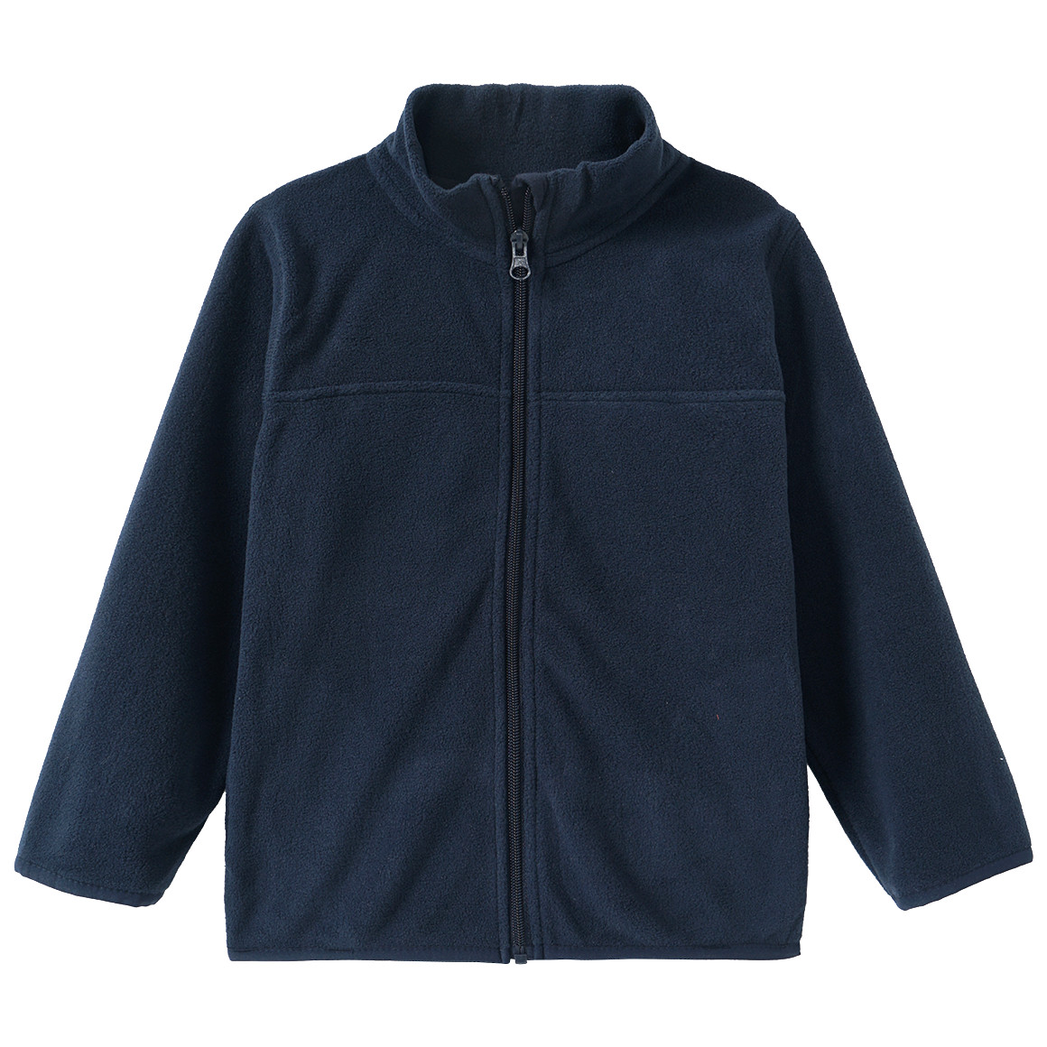 Fleecejack voor jongens met opstaande kraag