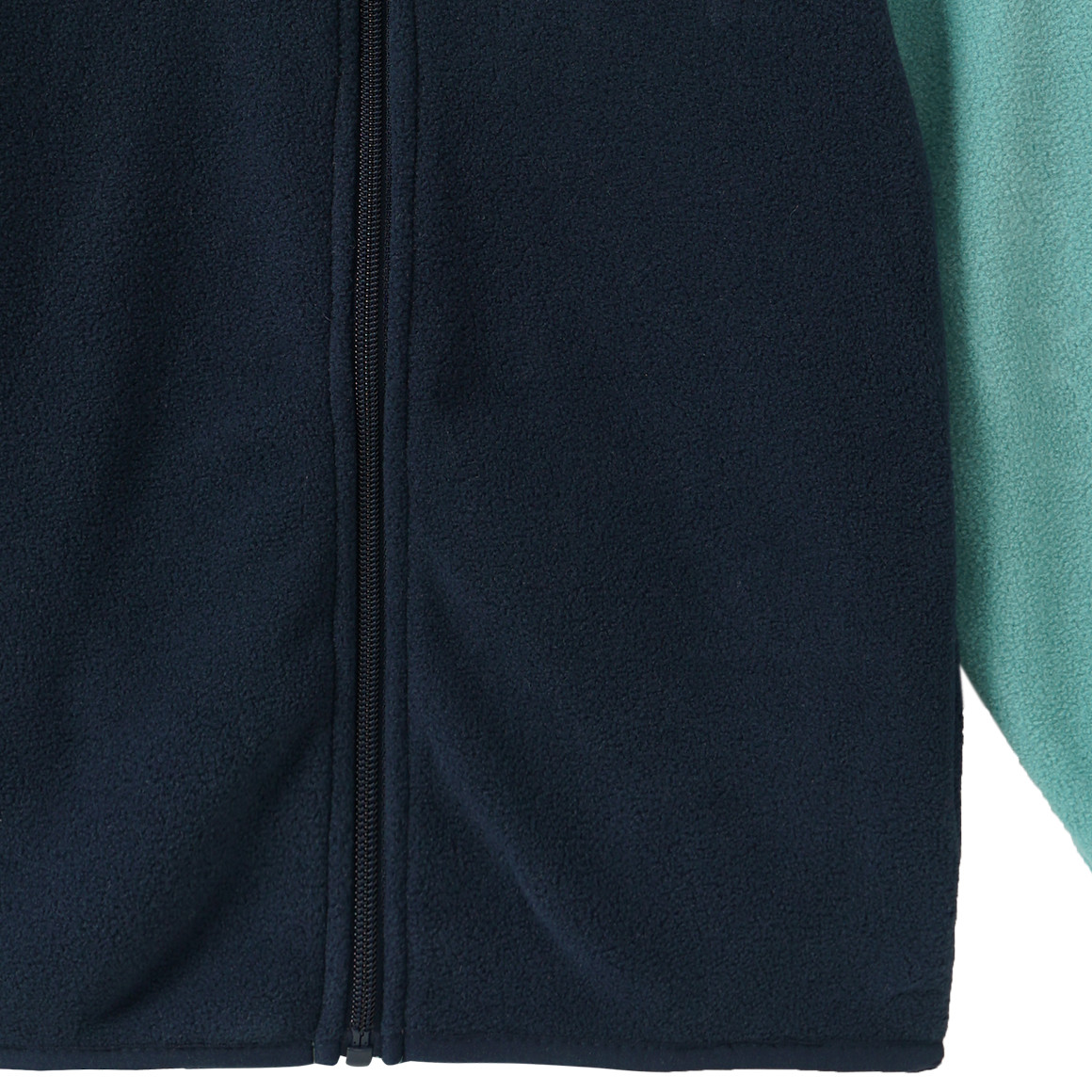 Fleecejack voor jongens met opstaande kraag