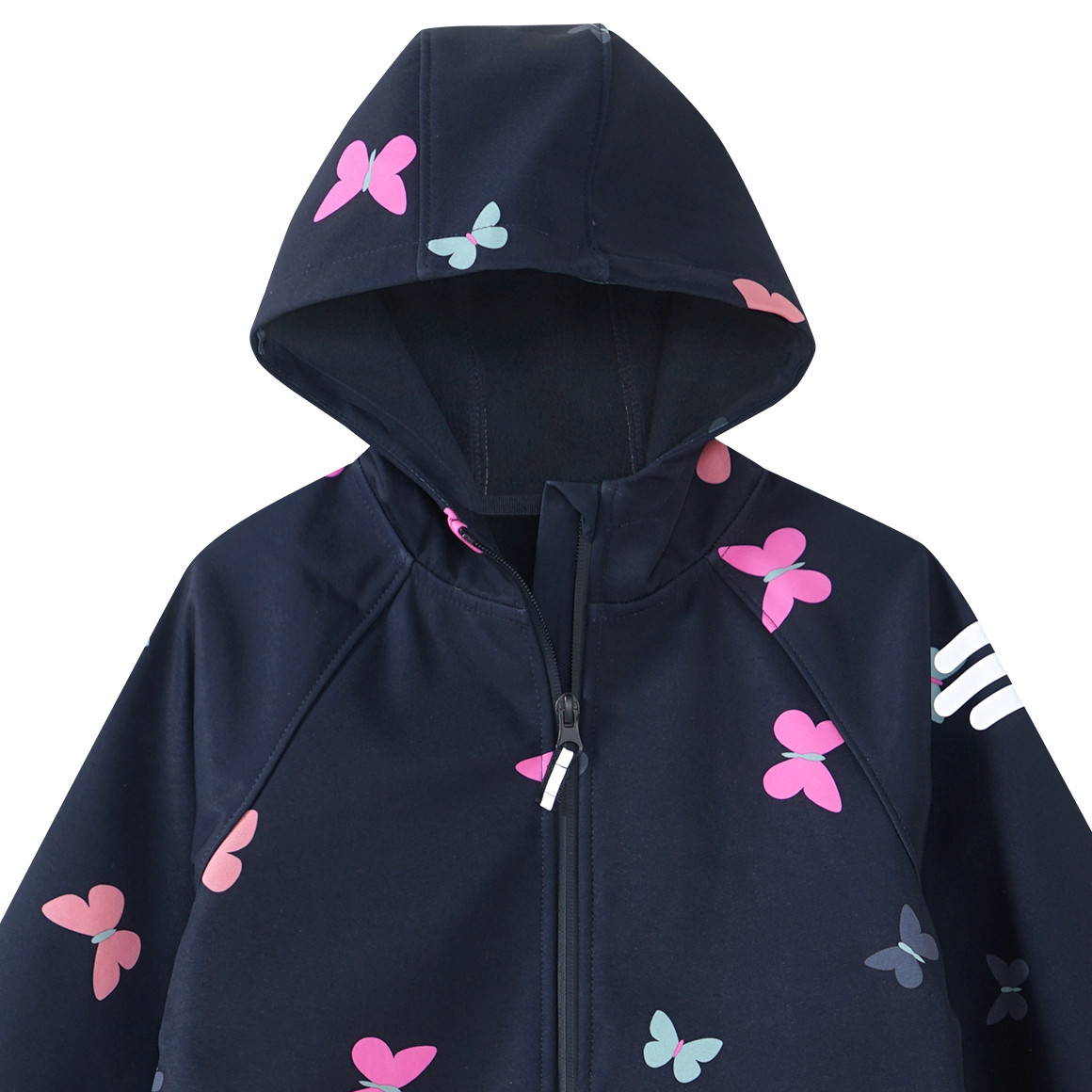 Softshell-kinderoverall met fleecevoering