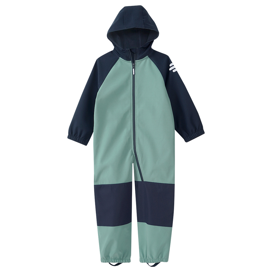 Kinder Softshelloverall mit Fleece-Futter