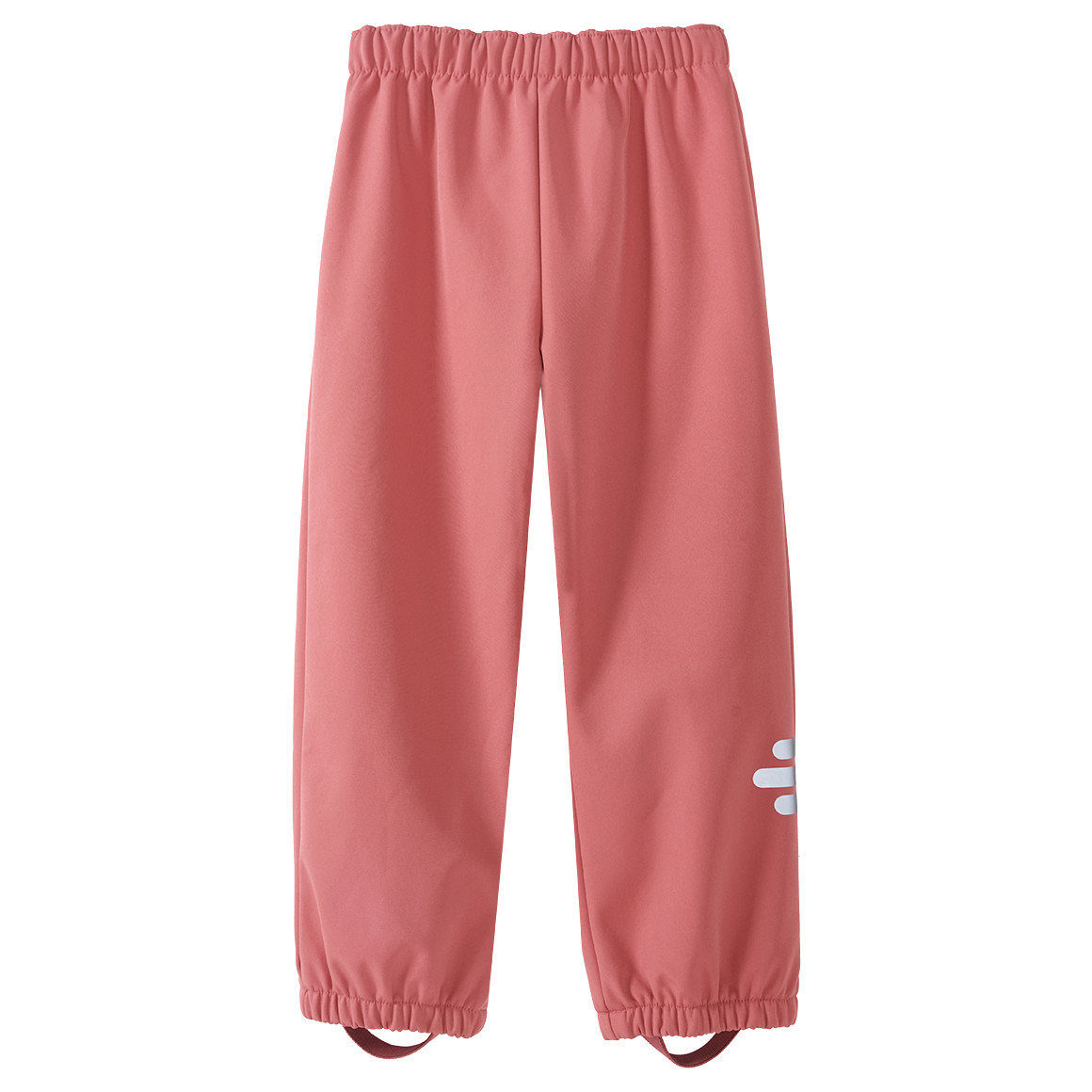 Mädchen Softshellhose mit Schlupfbund