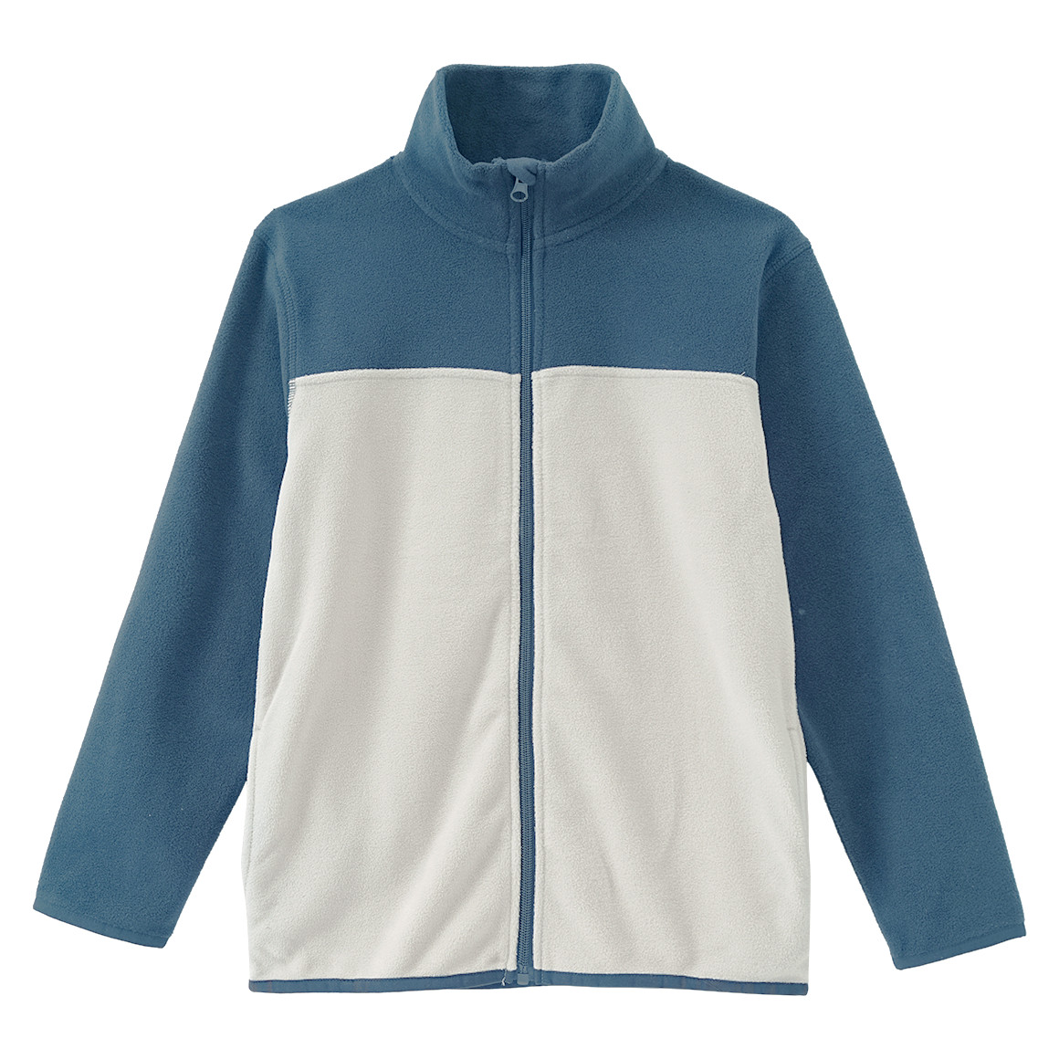 Jungen Fleecejacke mit Stehkragen