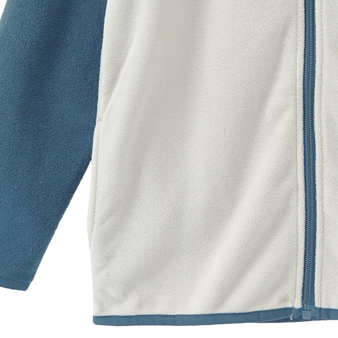 Jungen Fleecejacke mit Stehkragen