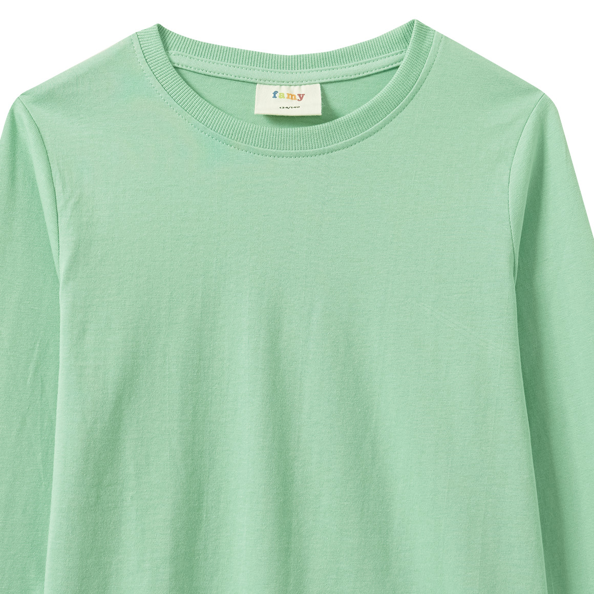 Kinder Langarmshirt aus Bio-Baumwolle