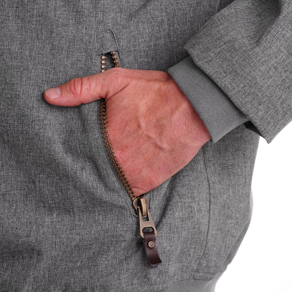 Herenblouson met twee zakken